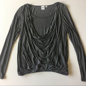 nwot//oxmo * double layer jersey top